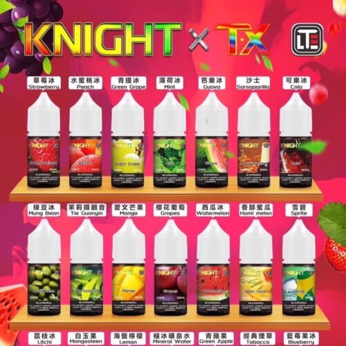 Knight 騎士 TX TOLE 小煙油 30ML｜多款水果風味 煙霧森林 電子煙賣場