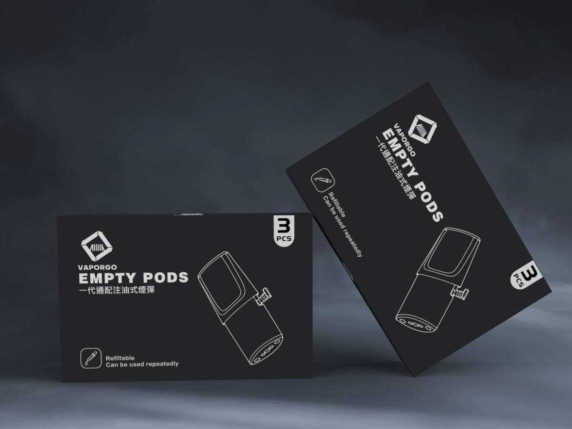 EMPTY 通用空倉|多機兼容|通用RELX LANA SP2 CLOUDY FITPODWIND