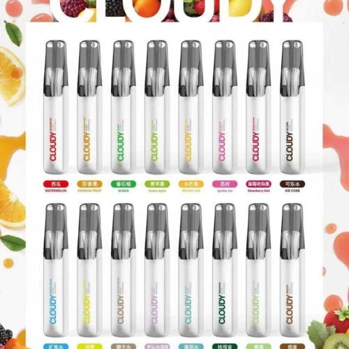 CLOUDY 陶瓷一次性拋棄式|16種大師風味|陶瓷霧化芯