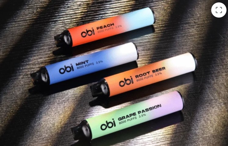 OBI 8000口一次性電子煙|大容量續航|18種迷人風味